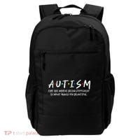 The One Where Autistic Autism Awareness Dad Mom Gift Backpack thumb 0