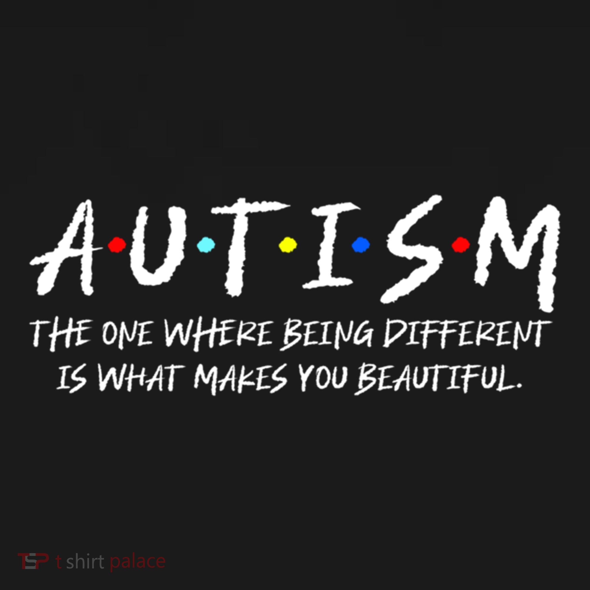 The One Where Autistic Autism Awareness Dad Mom Gift Backpack