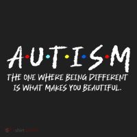 The One Where Autistic Autism Awareness Dad Mom Gift Beanie thumb 2