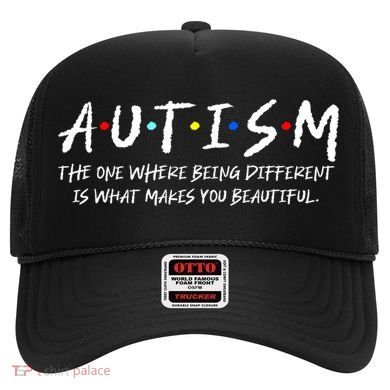 The One Where Autistic Autism Awareness Dad Mom Gift Hat