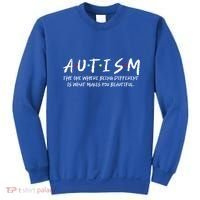 The One Where Autistic Autism Awareness Dad Mom Gift Sweatshirt thumb 0
