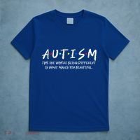 The One Where Autistic Autism Awareness Dad Mom Gift T-Shirt thumb 5