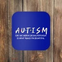 The One Where Autistic Autism Awareness Dad Mom Gift Coaster thumb 0