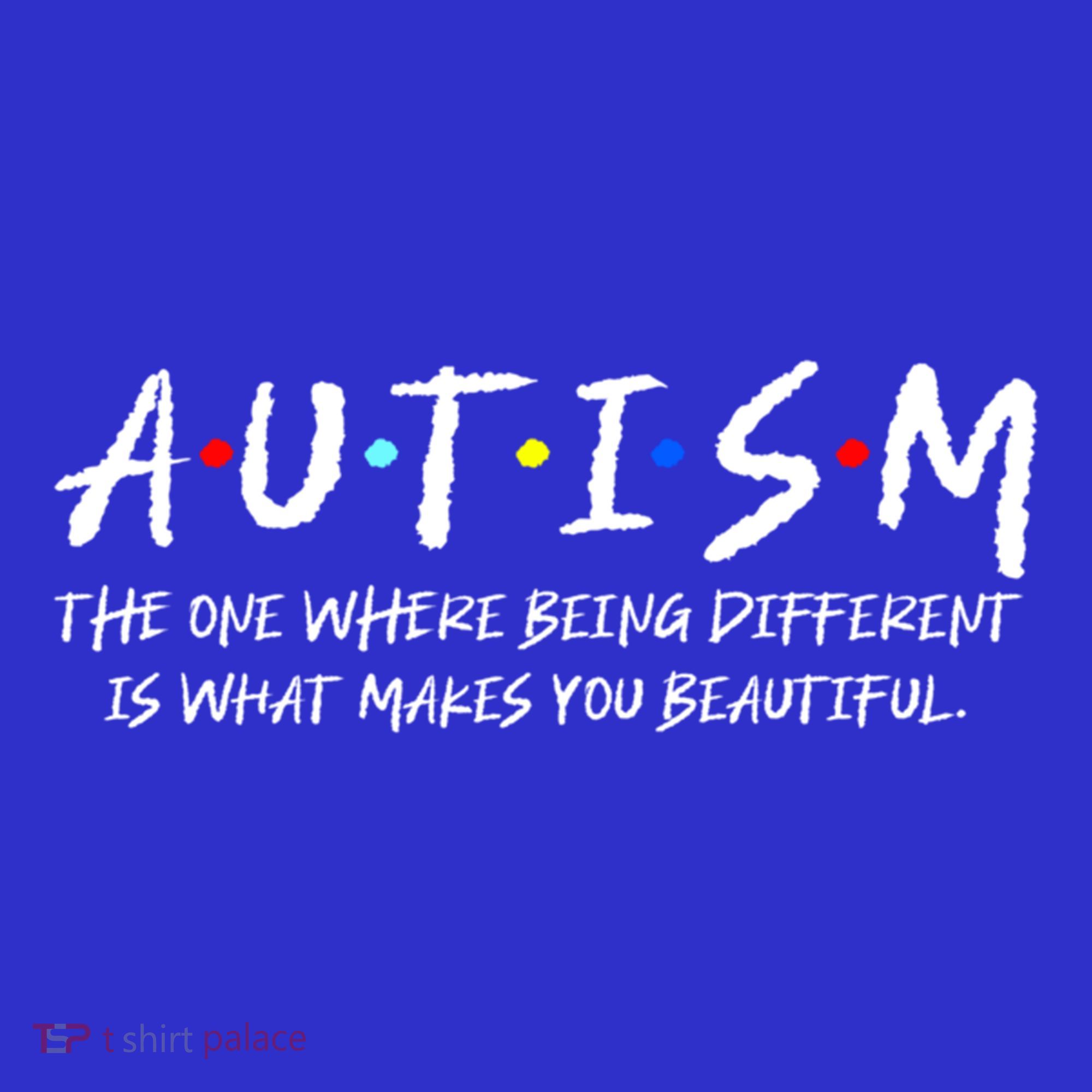 The One Where Autistic Autism Awareness Dad Mom Gift Women's Tank Top