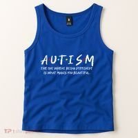 The One Where Autistic Autism Awareness Dad Mom Gift Tank Top thumb 2