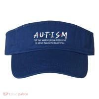 The One Where Autistic Autism Awareness Dad Mom Gift Visor thumb 0