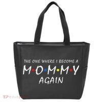 The One Where I Become A Mommy Again Pregnancy Reveal To Be Tote Bag thumb 0