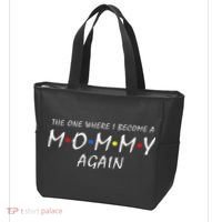 The One Where I Become A Mommy Again Pregnancy Reveal To Be Tote Bag thumb 3