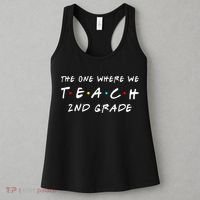 The One Where We Teach 2nd Grade Teacher Women's Tank Top thumb 3