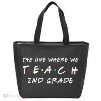 The One Where We Teach 2nd Grade Teacher Tote Bag thumb 0