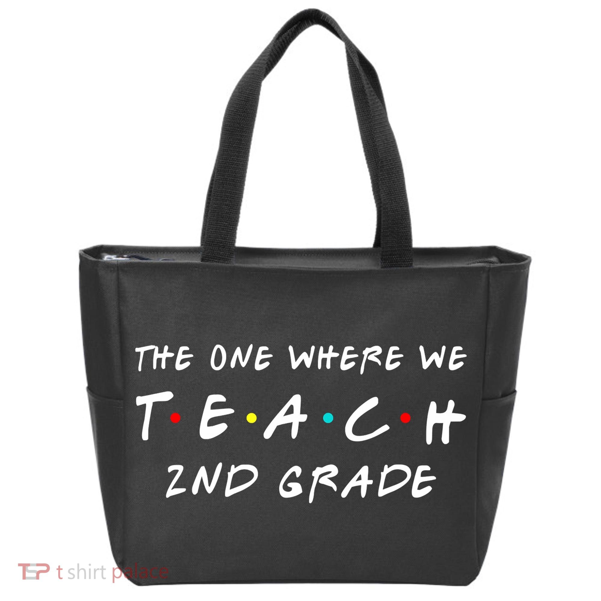 The One Where We Teach 2nd Grade Teacher Tote Bag