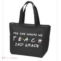 The One Where We Teach 2nd Grade Teacher Tote Bag thumb 3