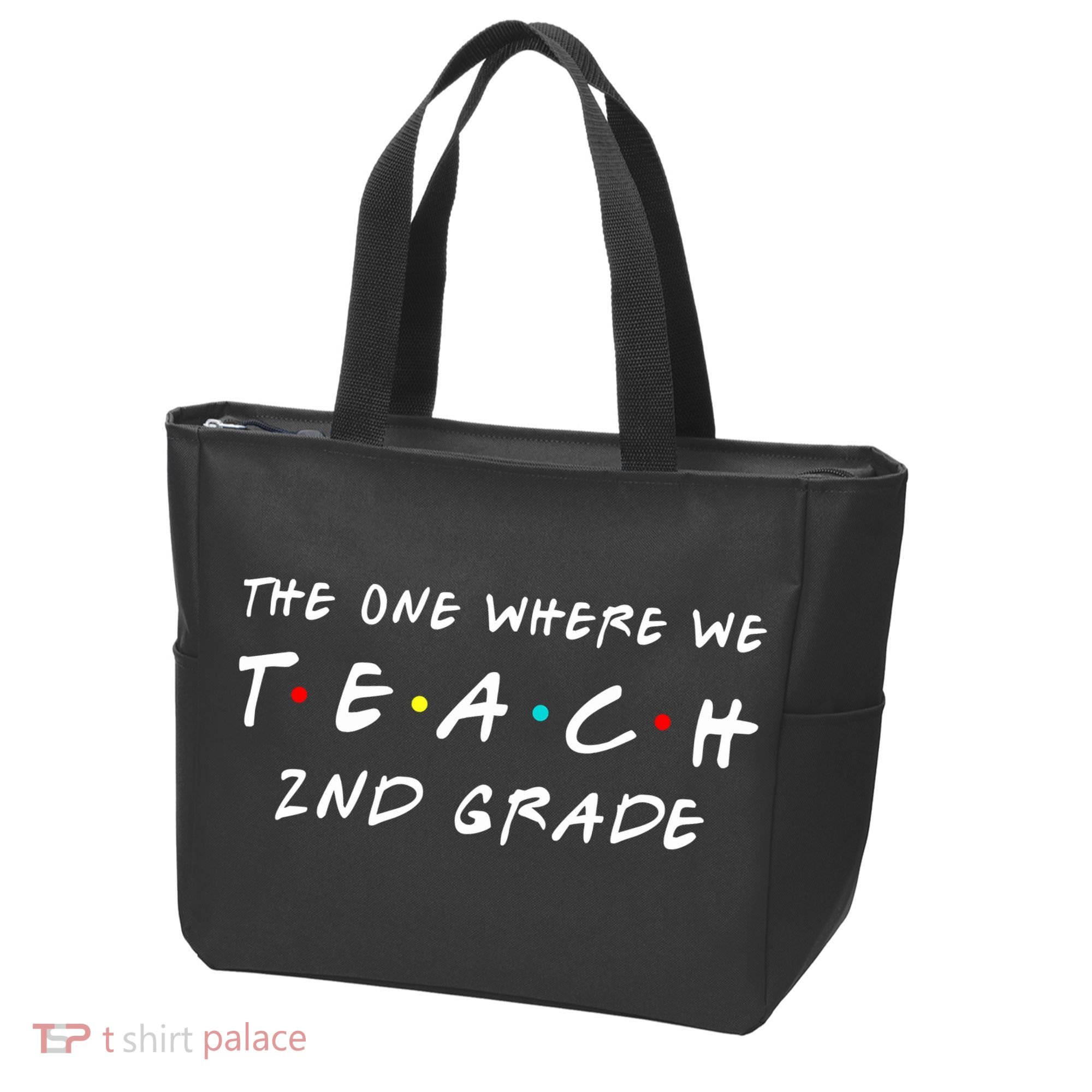 The One Where We Teach 2nd Grade Teacher Tote Bag