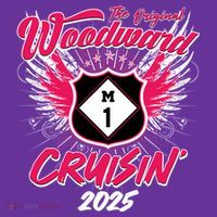 The Original Woodward Ave M1 Cruisin Wings 2025 Sweatshirt thumb 3