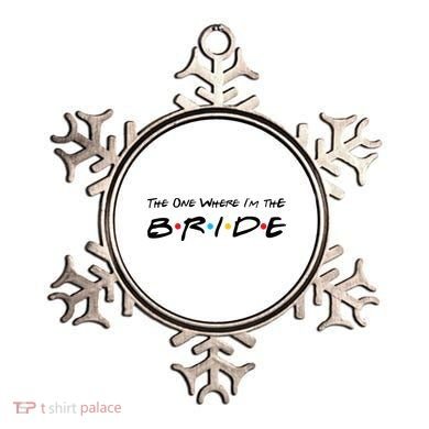 The One Where I'm the Bride Ornament