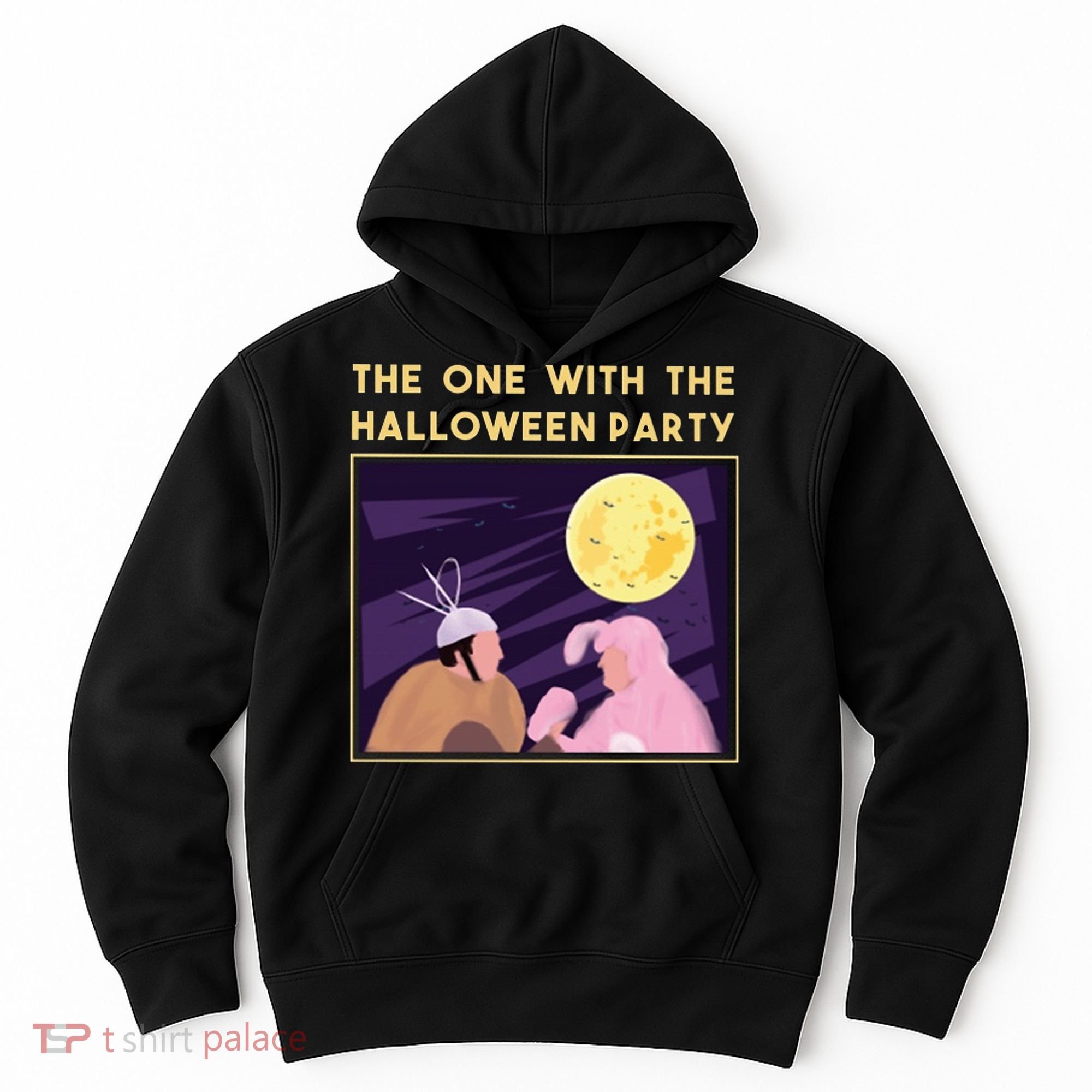 The One With The Halloween Party Bunny Friends Costume Hoodie