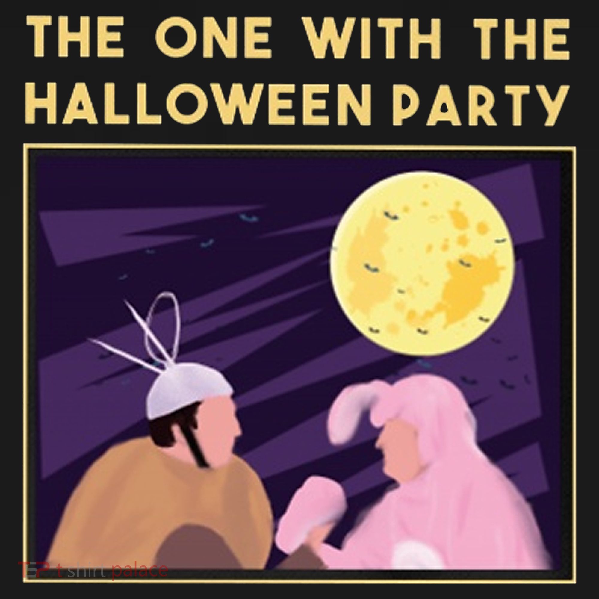 The One With The Halloween Party Bunny Friends Costume Women's Hoodie