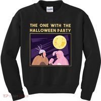 The One With The Halloween Party Bunny Friends Costume Kids Sweatshirt thumb 0