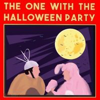 The One With The Halloween Party Bunny Friends Costume Santa Hat thumb 1