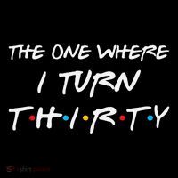 The One Where I Turn Thirty Funny 30th Birthday Party Gift Coffee Mug thumb 5