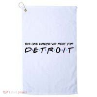 The One Where We Root For Detroit Golf Towel thumb 0