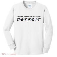 The One Where We Root For Detroit Kids Long Sleeve Shirt thumb 0