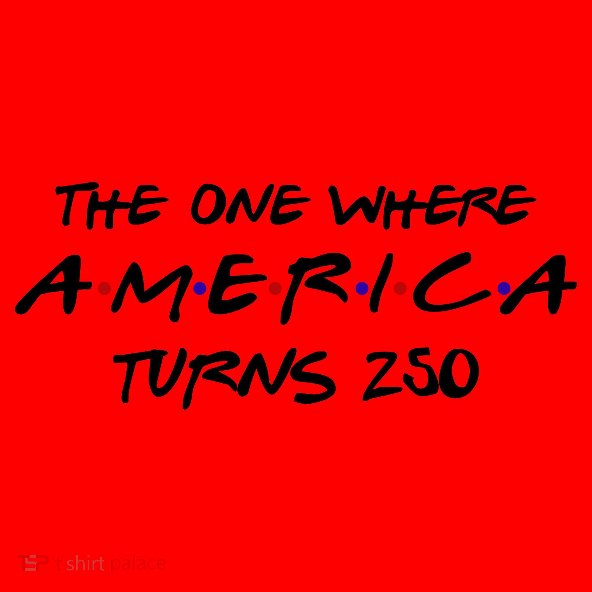 The One Where America Turns 250 Years Santa Hat