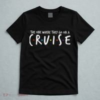 The One Where They Go On A Cruise-Family Cruise Vacation T-Shirt thumb 5