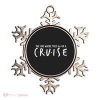 The One Where They Go On A Cruise-Family Cruise Vacation Ornament thumb 0