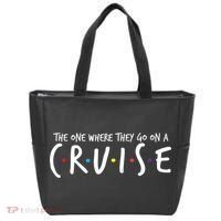 The One Where They Go On A Cruise-Family Cruise Vacation Tote Bag thumb 0