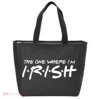 The One Where Im Irish Funny St Patricks Day Tote Bag thumb 0