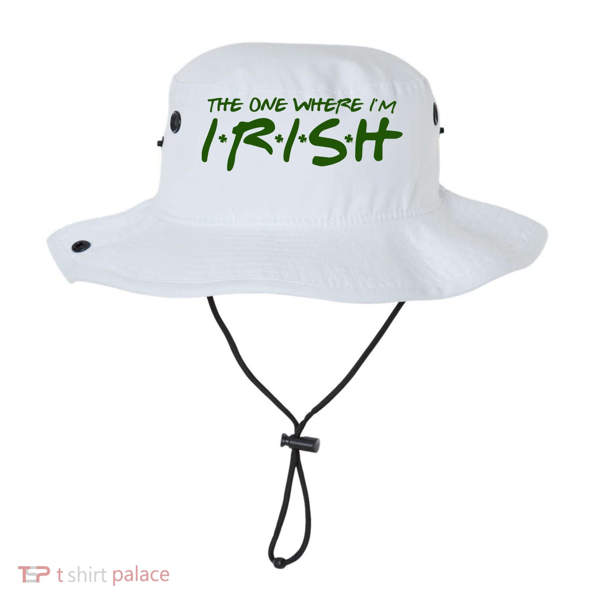 The One Where Im Irish Funny St Patricks Day Bucket Hat