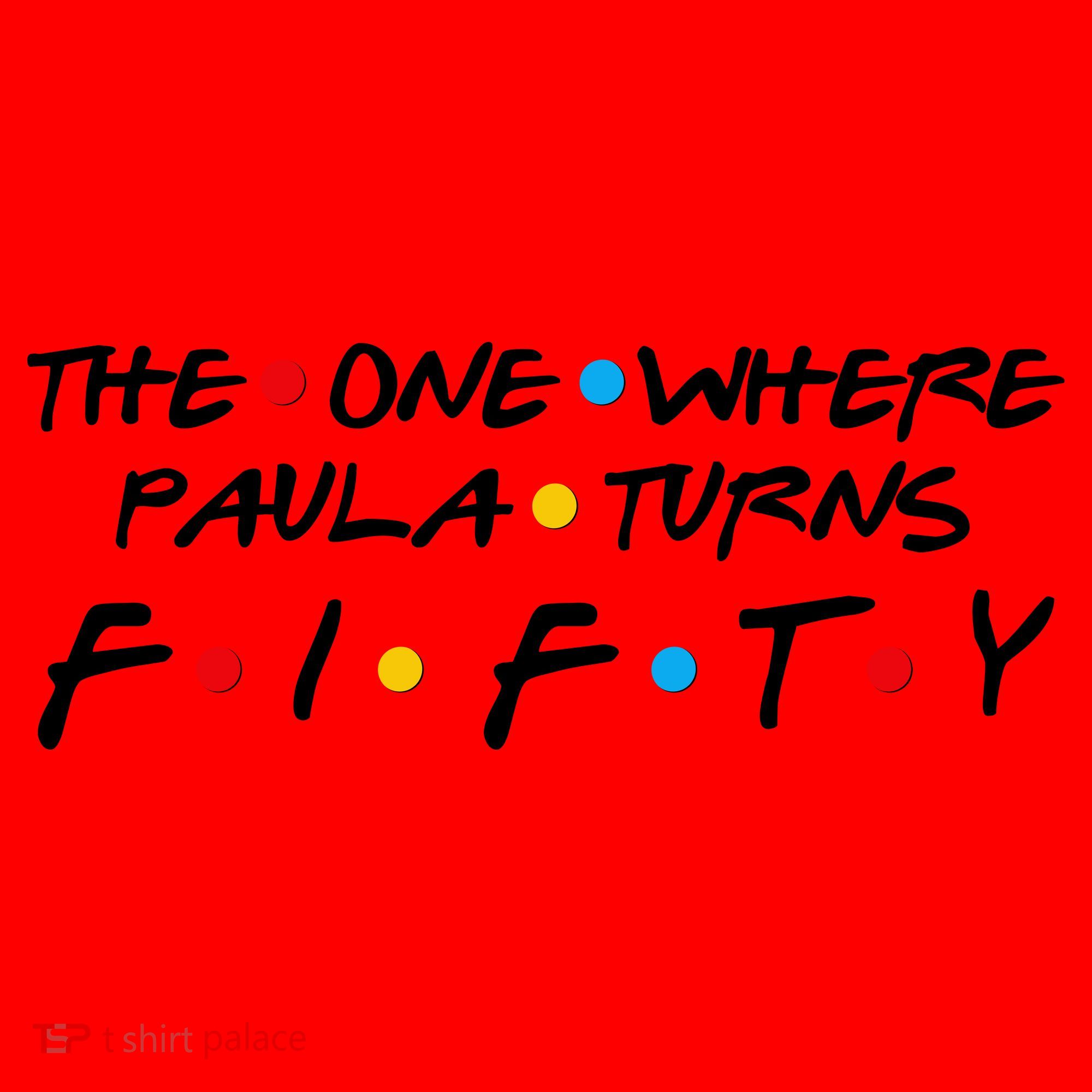 The One Where Paula Turns Fifty Santa Hat