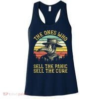 The Ones Who Sell The Panic Sell The Cure Plague Doctor Women's Tank Top thumb 0
