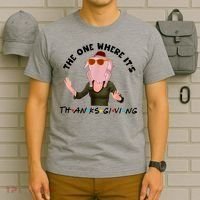 The One Where It's Thanksgiving Friends Monica Turkey Head T-Shirt thumb 6