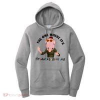 The One Where It's Thanksgiving Friends Monica Turkey Head Women's Hoodie thumb 0