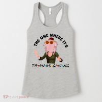 The One Where It's Thanksgiving Friends Monica Turkey Head Women's Tank Top thumb 0