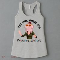 The One Where It's Thanksgiving Friends Monica Turkey Head Women's Tank Top thumb 3