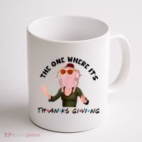 The One Where It's Thanksgiving Friends Monica Turkey Head Coffee Mug thumb 1