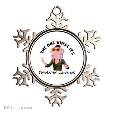 The One Where It's Thanksgiving Friends Monica Turkey Head Ornament