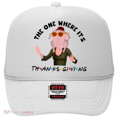 The One Where It's Thanksgiving Friends Monica Turkey Head Hat