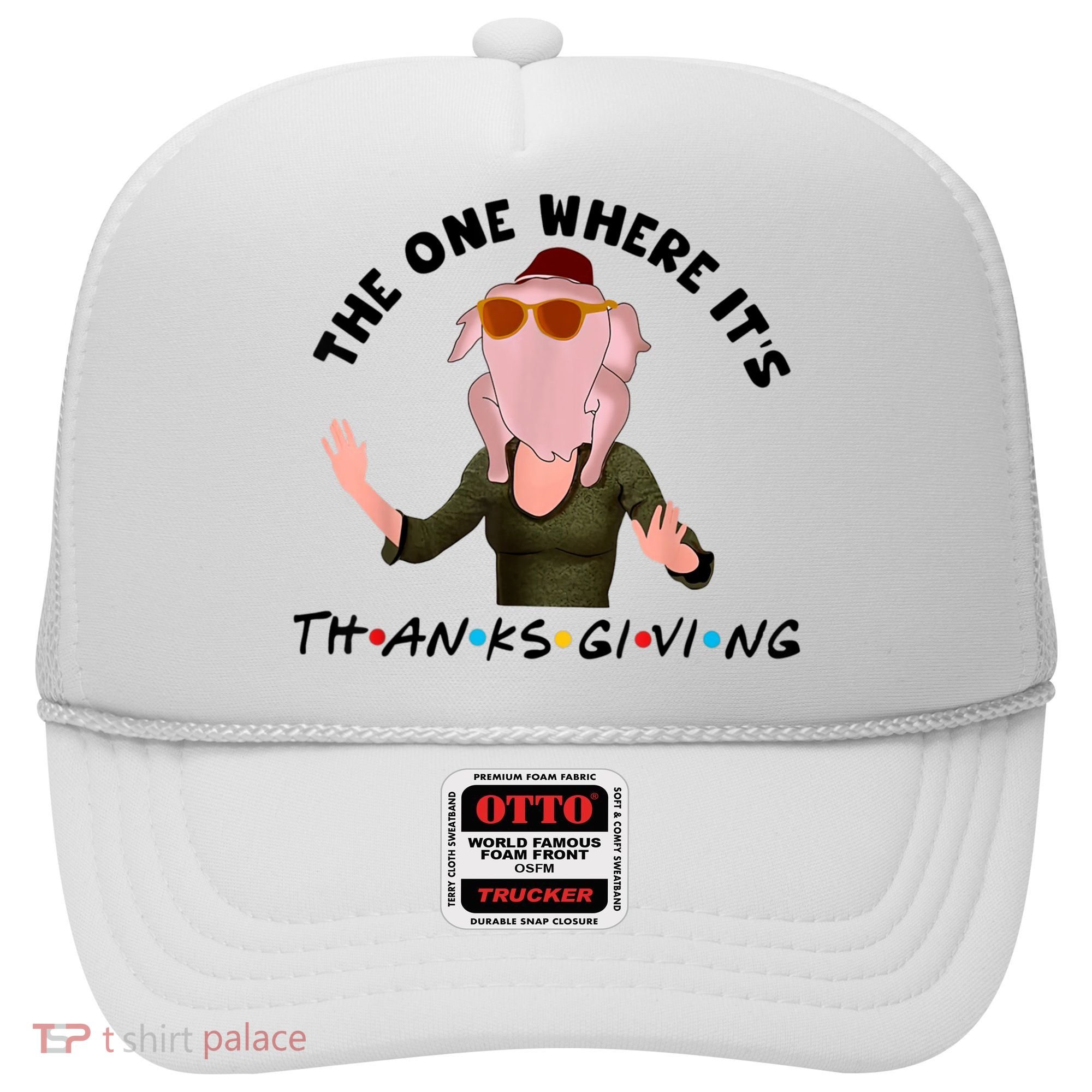 The One Where It's Thanksgiving Friends Monica Turkey Head Hat