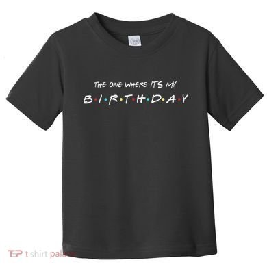 The One Where It's My Birthday Toddler T-Shirt