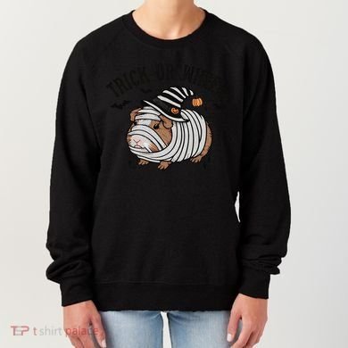 Trick Or Wheek Halloween Guinea Pig Women's Sweatshirt