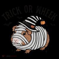 Trick Or Wheek Halloween Guinea Pig Toddler Hoodie thumb 2