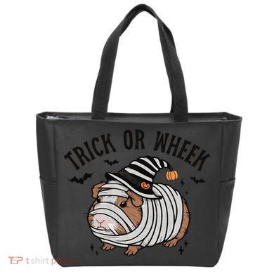 Trick Or Wheek Halloween Guinea Pig Tote Bag