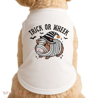 Trick Or Wheek Halloween Guinea Pig Doggie Tank