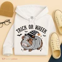 Trick Or Wheek Halloween Guinea Pig Hoodie thumb 4