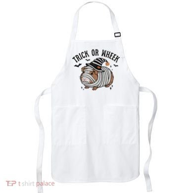 Trick Or Wheek Halloween Guinea Pig Apron