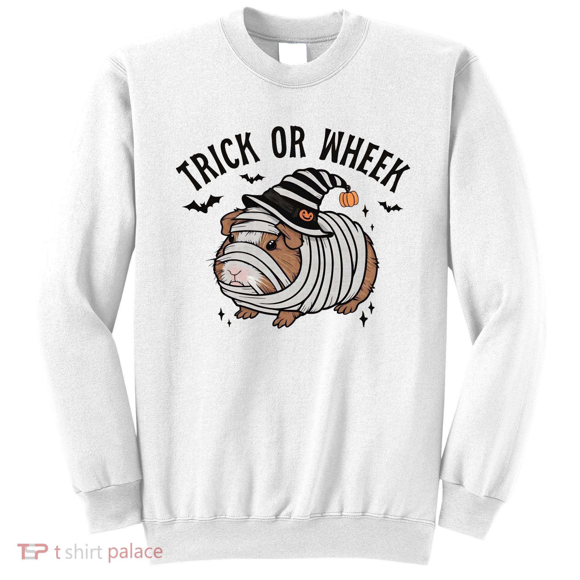 Trick Or Wheek Halloween Guinea Pig Sweatshirt